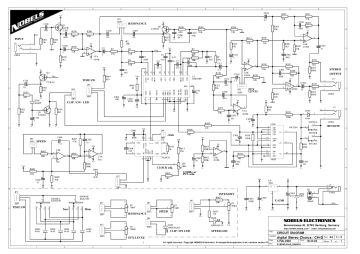 Nobels CHD ;Digital Stereo Chorus schematic circuit diagram